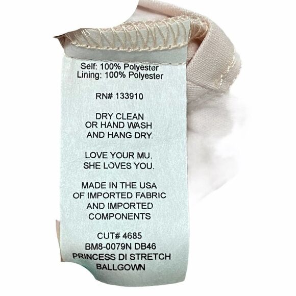Show Me Your Mumu SMYM Princess Di Maxi Ballgown Skirt Dusty Blush Medium - Picture 6 of 14